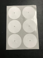 Printable Center Labels - White Matte