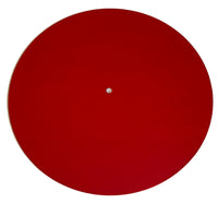 10" Embossing Circles - Translucent Red