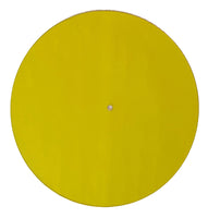 10" Embossing Circles - Translucent Yellow