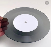 7" Embossing Circles - Smoke Grey