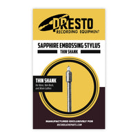 Sapphire Embossing Stylus (Thin Shank) by Presto Recording Co