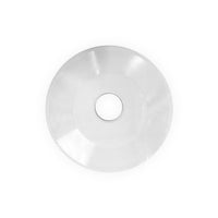 7" Embossing Circles - Clear (Large Hole)
