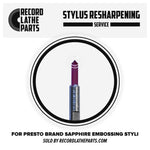 Sapphire Stylus Resharpening